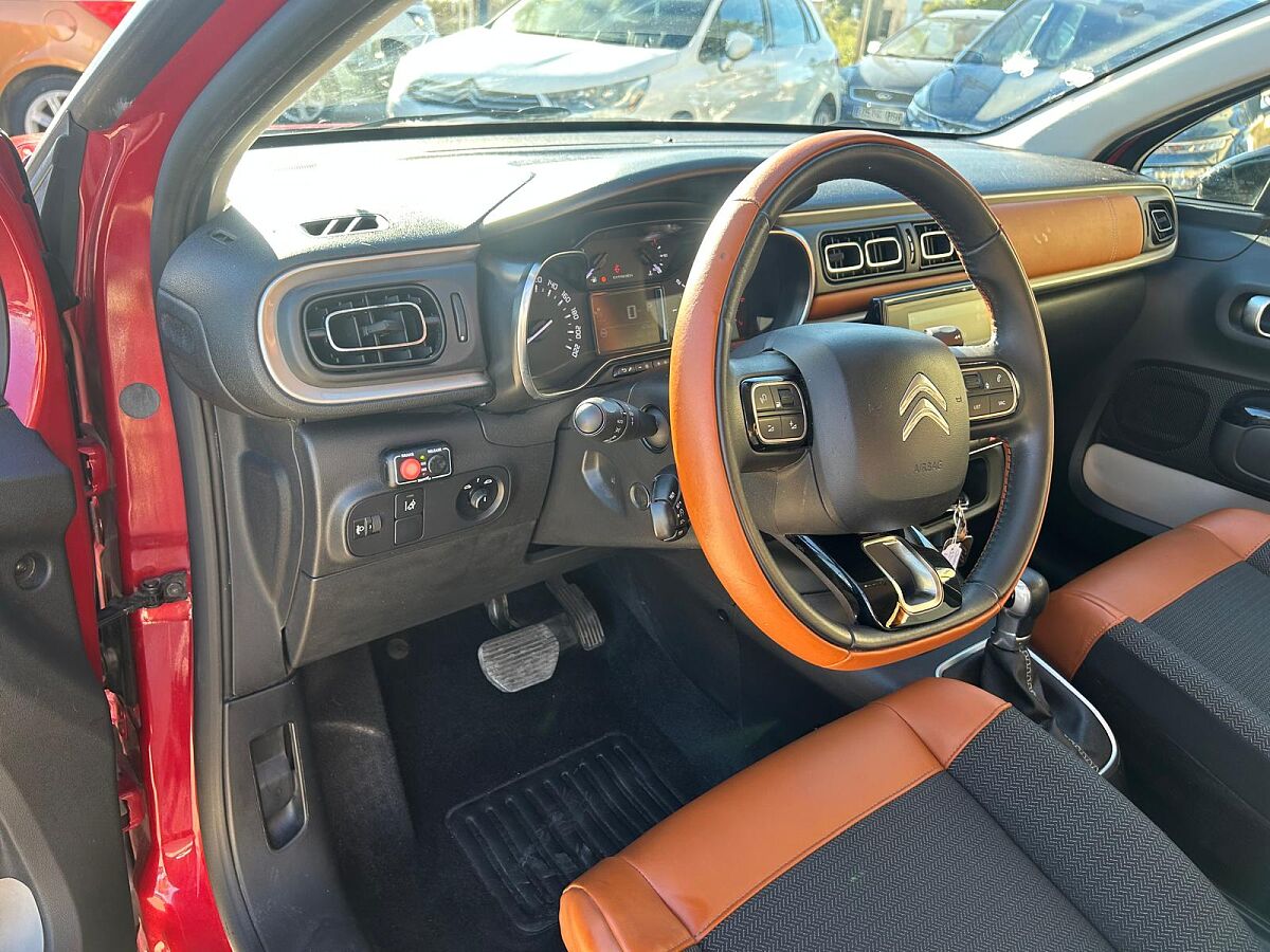 CITROEN C3 SHINE 1.2 E-THP AUTO SPANISH LHD IN SPAIN 69000 MILES SUPERB 2017